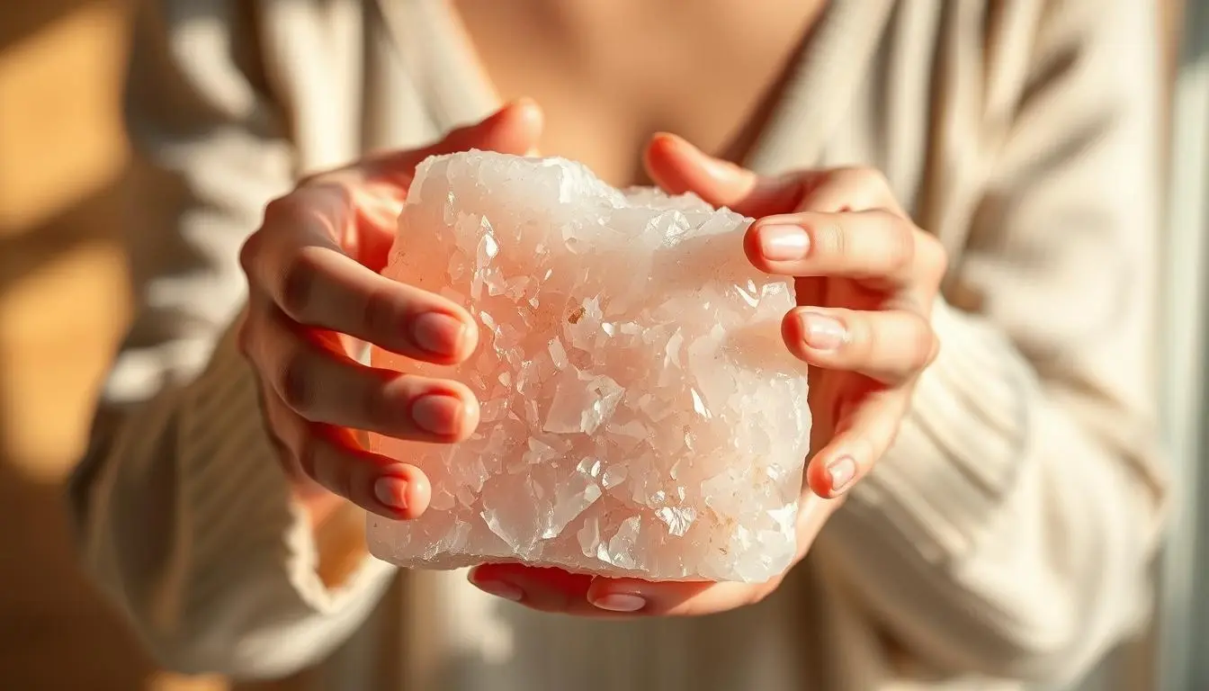 A glass of pink salt water with lemon on a wooden table, symbolizing the pink salt trick recipe for women.